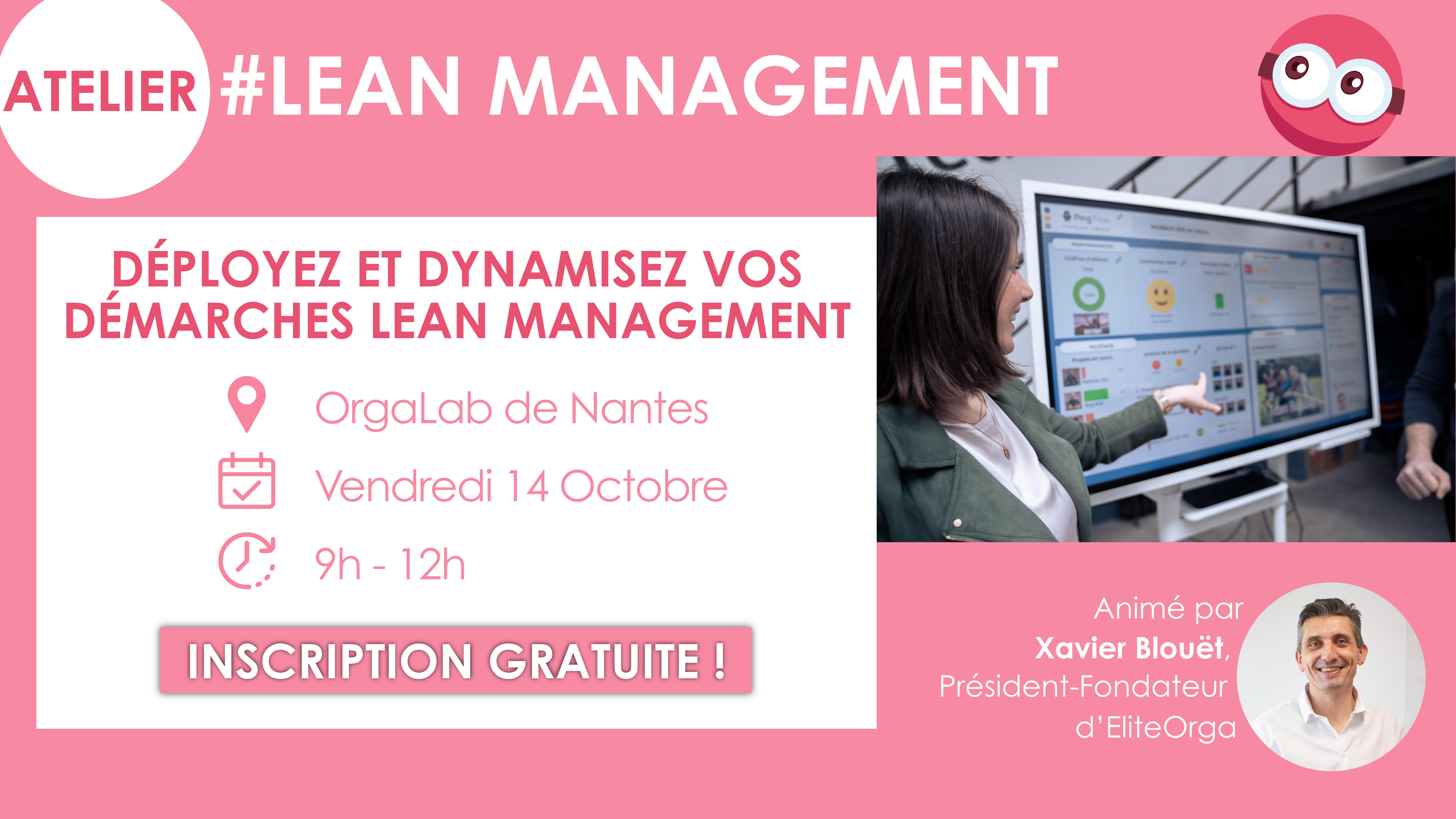 Atelier GRATUIT Nantes - Déployez Et Dynamisez Vos Démarches LEAN ...